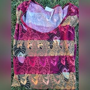 NWT Womens Disney Lularoe Size L Long Sleeve
